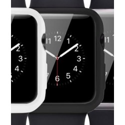 Colorful protector case for apple watch 42mm Black
