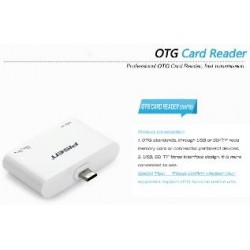 OTG e Card Reader para Android OS 4.0 ou superior
