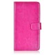 Fancy Case Leather for Samsung Galaxy J1 Hot Pink