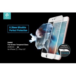 Jade Full Screen Tempered Glass for iPhone 7 (0.26mm) White