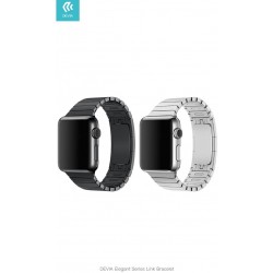Elegant Series Link Bracelet Apple Watch 4 40mm Silver
