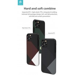 Simple style grid case for iPhone 11 Grey