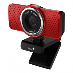 Webcam Genius Ecam 8000 Full HD 1080p Red
